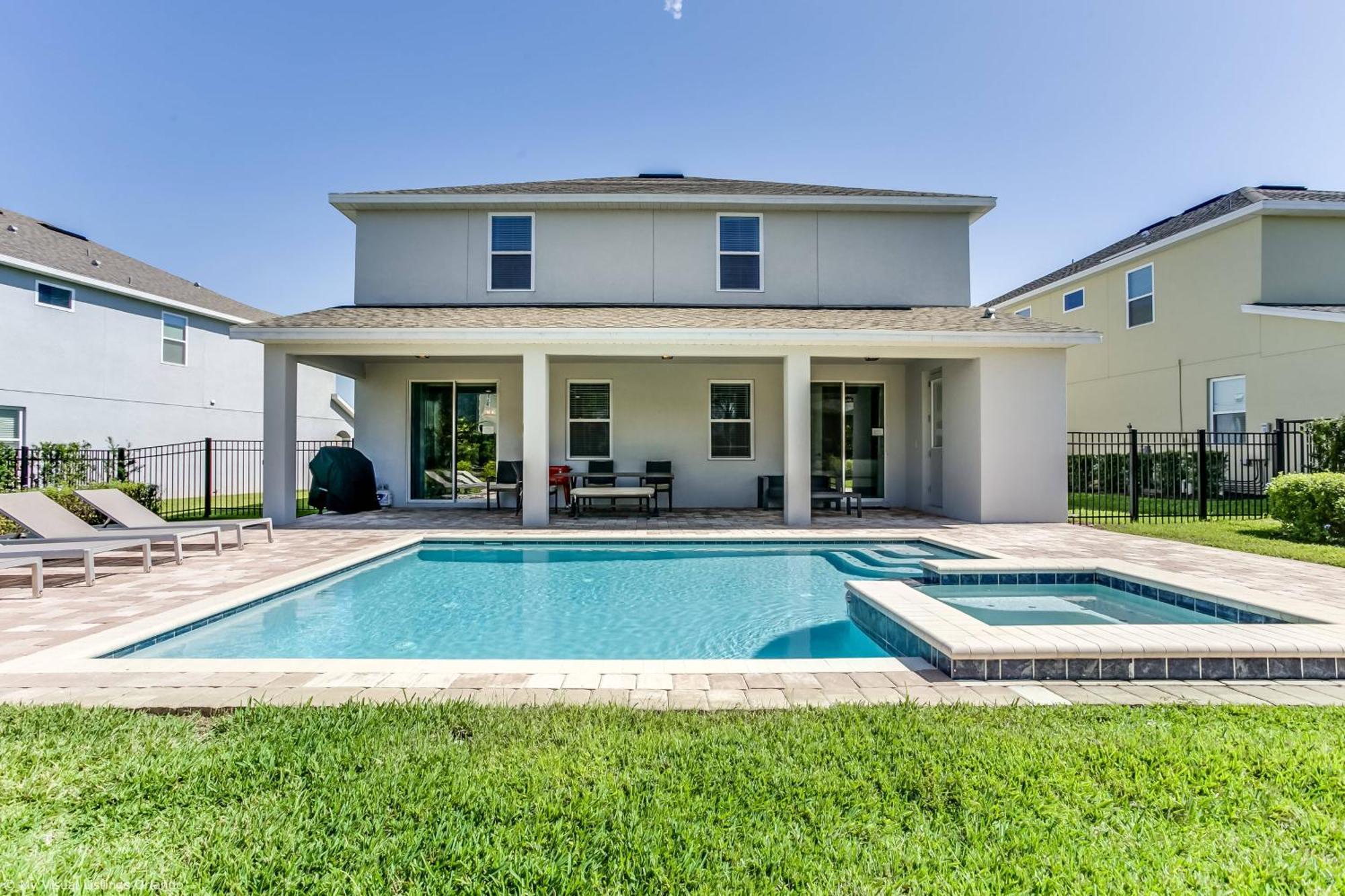 8 Bedroom Vacation Home With Pool 2114 Orlando Eksteriør billede